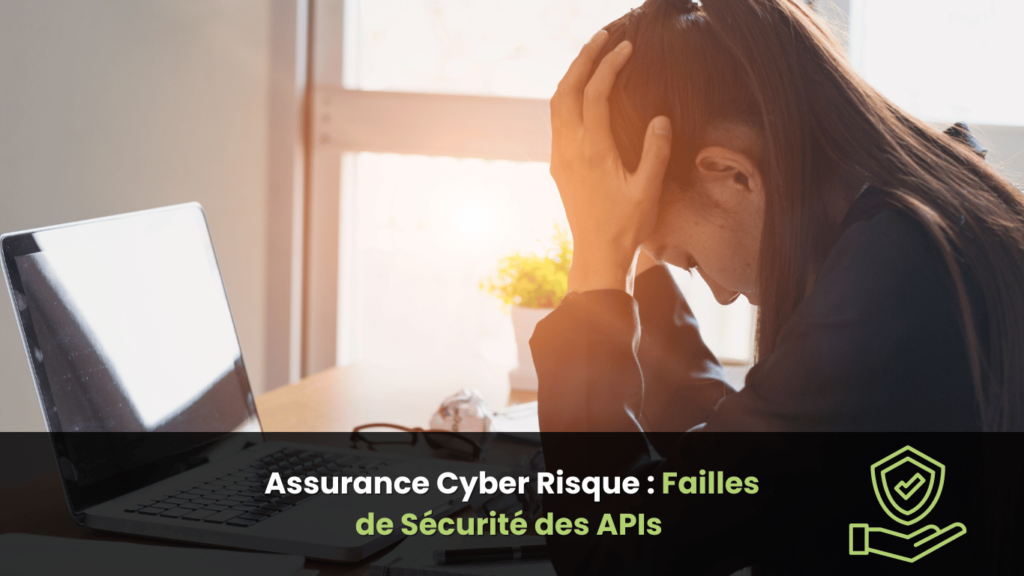“Risques des APIs - Une personne visiblement stressée par les failles de sécurité des APIs en milieu professionnel.”